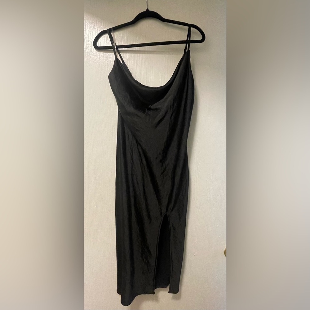 Faded rose silky dress